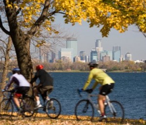 bicycling in mpls